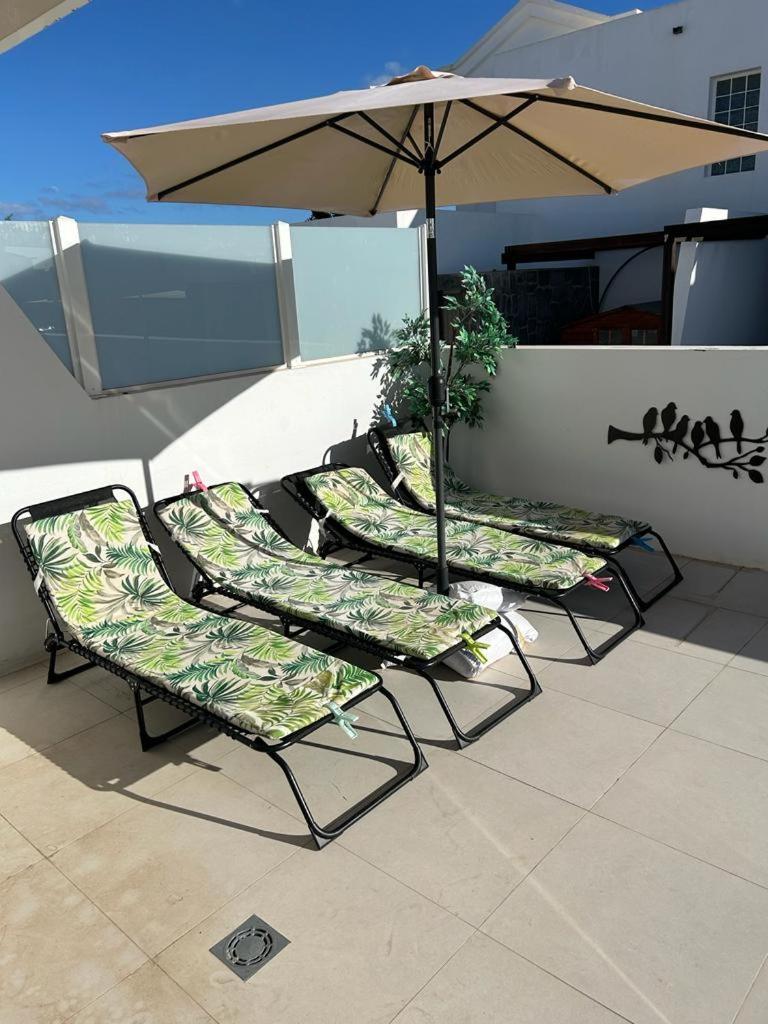 Villa Rosa Playa Blanca Luxury 2 Bed 2 Bath Villa With Private Pool, Patio Exterior photo